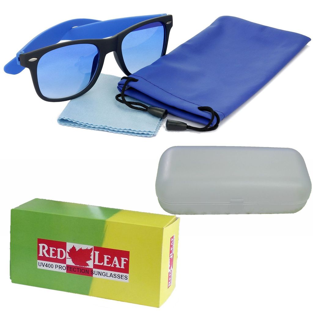 Hrinkar Blue Rectangular Sunglasses Brands Blue Frame Goggles for Men & Women - HRS27