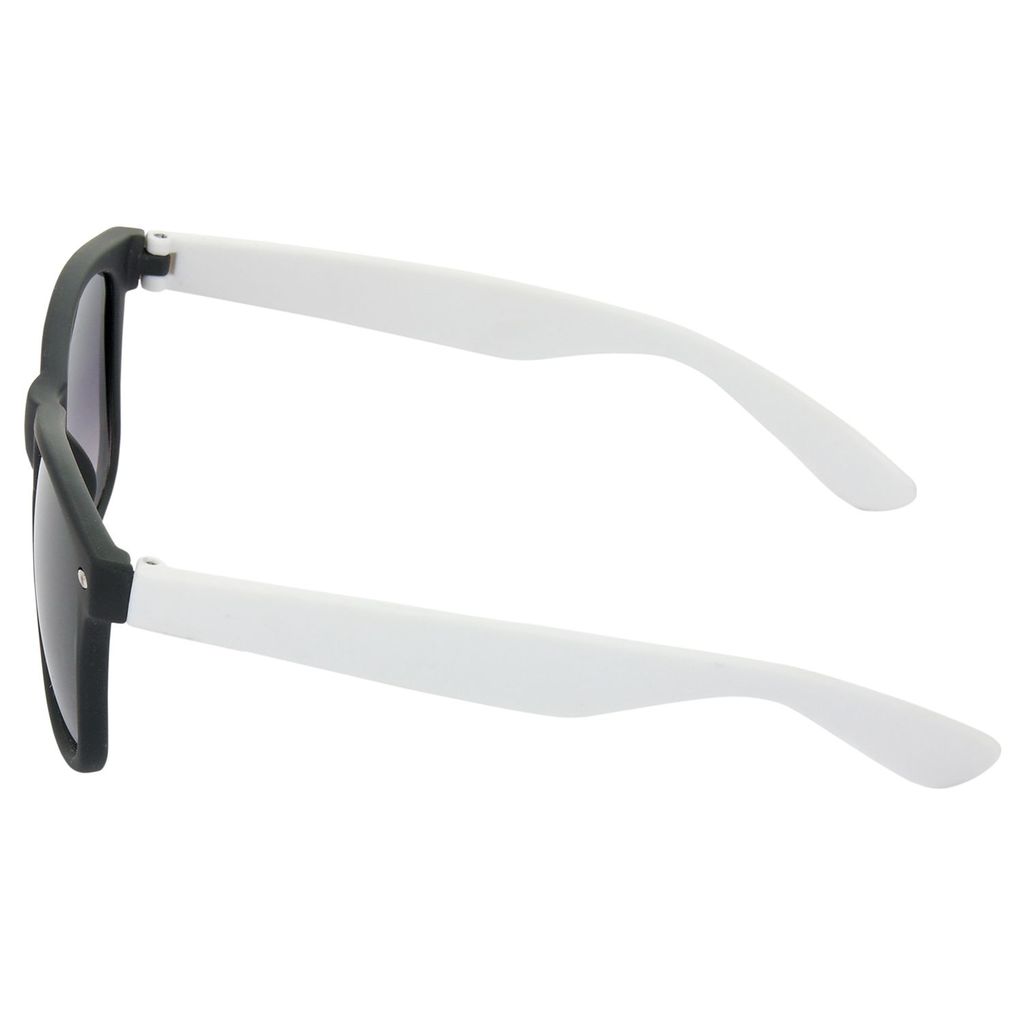 Hrinkar Grey Rectangular Sunglasses Styles White Frame Glasses for Men & Women - HRS29