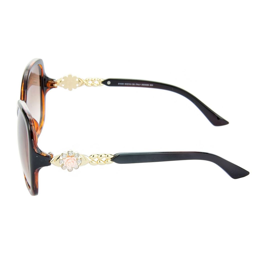 Hrinkar Brown Over-sized Glasses Brown Frame Best Goggles for Women - HRS265