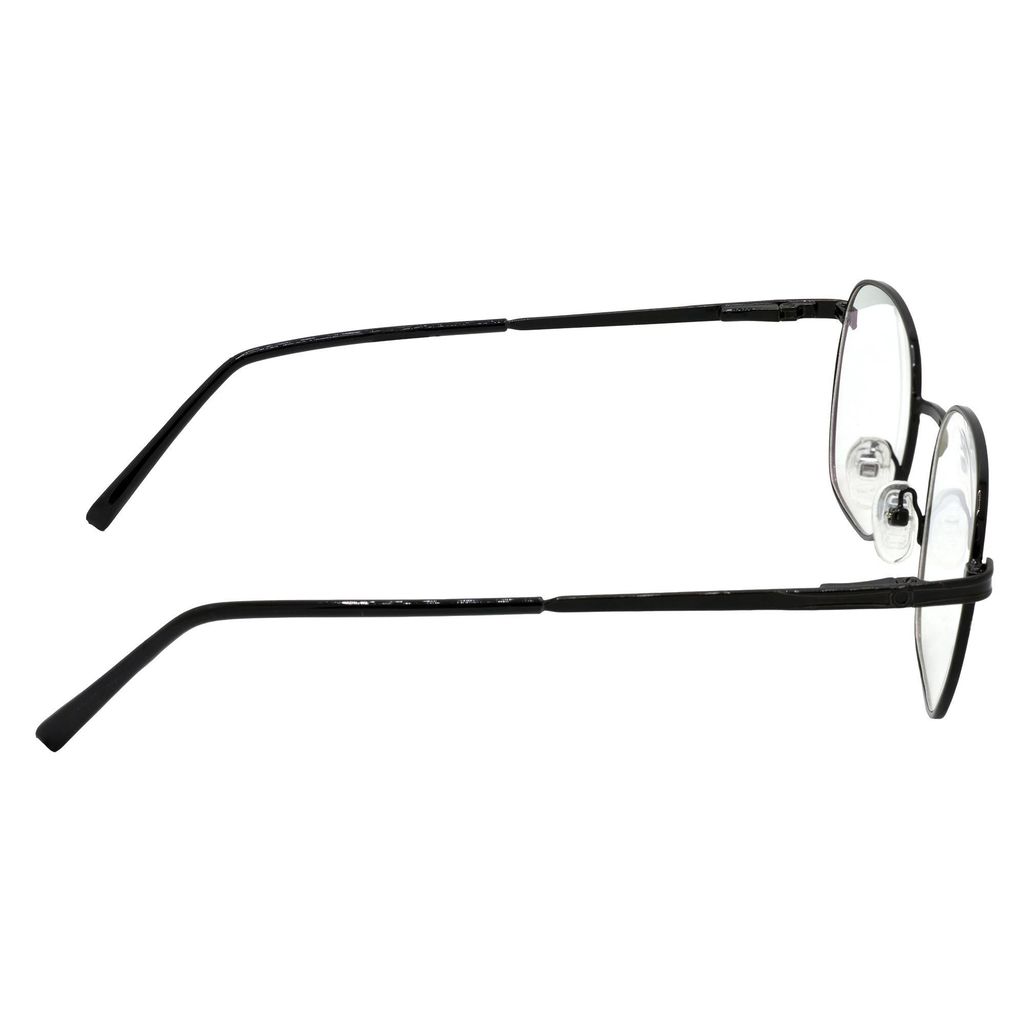 Hrinkar Trending Eyeglasses: Black Rectangle Optical Spectacle Frame For Men & Women |HFRM-BK-19013