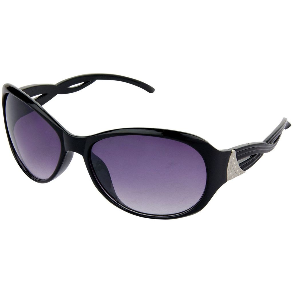 Hrinkar Grey Round Stylish Goggles Silver Frame Sunglasses for Men & Women - HRS300