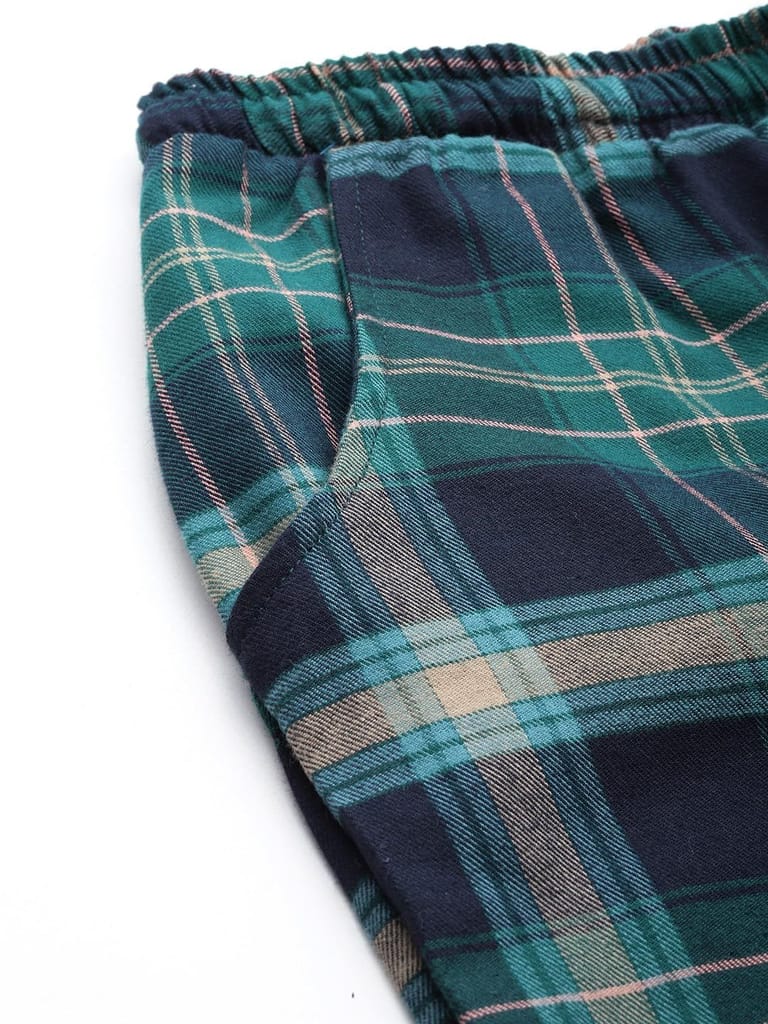 One Femme Women Checked Regular Fit Pyjama Lower