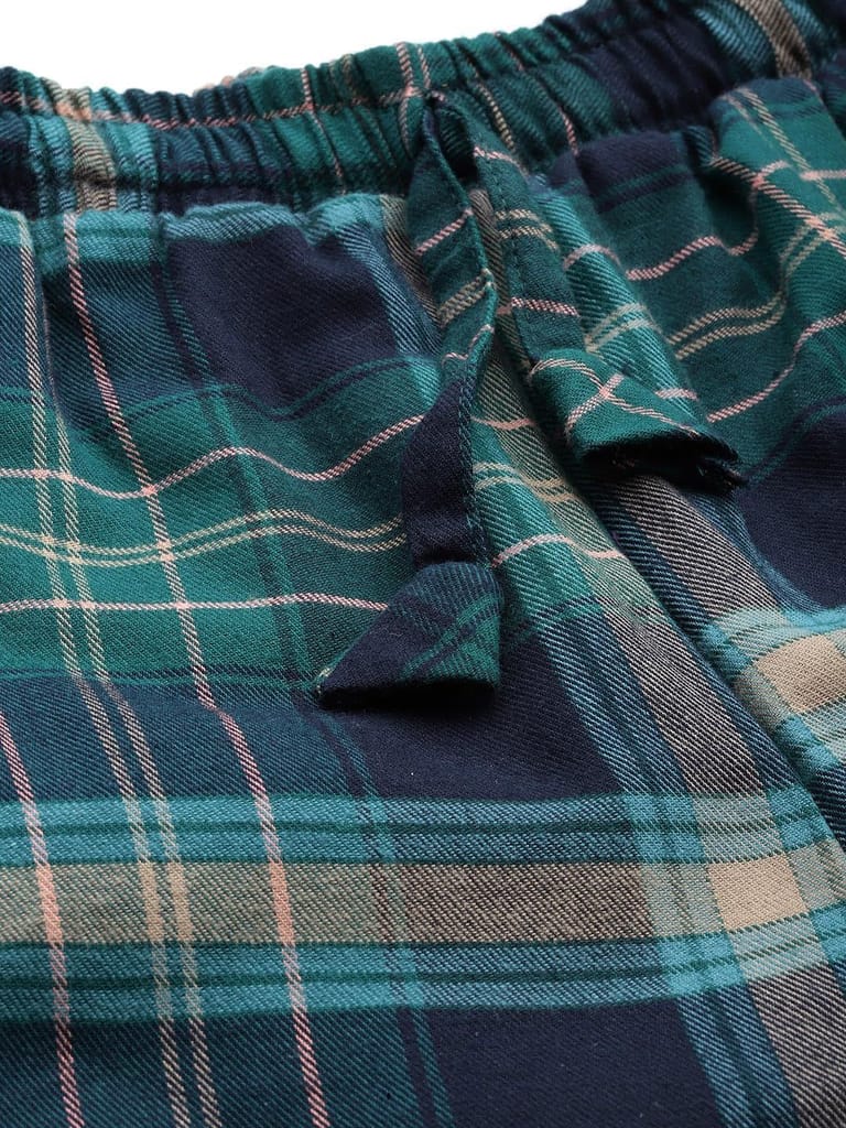 One Femme Women Checked Regular Fit Pyjama Lower