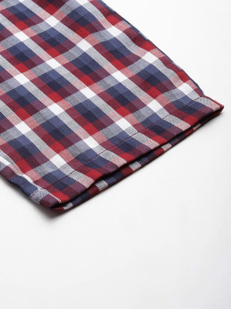 One Femme Women Checked Regular Fit Pyjama Lower