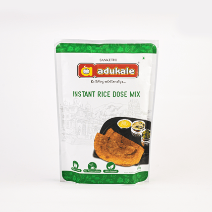 Adukale Instant Rice Dosa Mix (Menthya Dosa) Mix