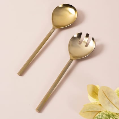 Curvesome Cutlery Gold - Set of 2