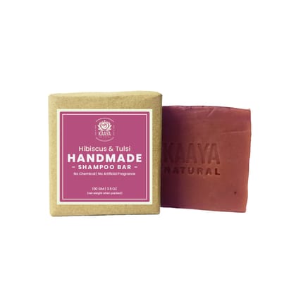 Kaaya Natural Hibiscus & Tulsi Handmade Shampoo Bar