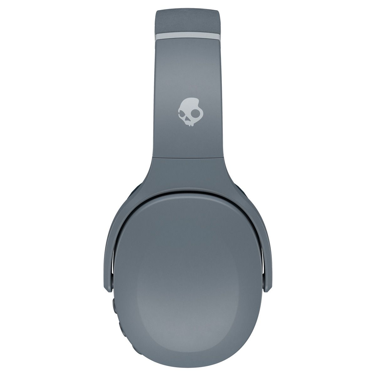 Skullcandy Crusher Evo Wireless Over-Ear-Headphone with Rapid Charge Personal Sound App and Built-in Tile Finding Technology with mic (Chill Gray)