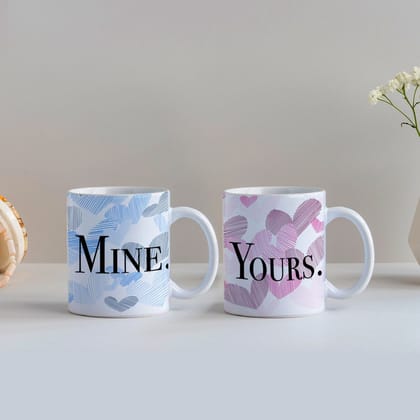 Mine Yours Mug Set of 2