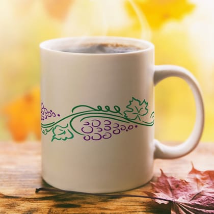 Grapevine Bliss Coffee Mug