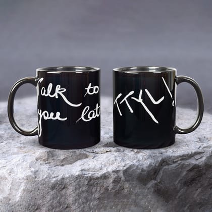 TTYL Noir Coffee Mug