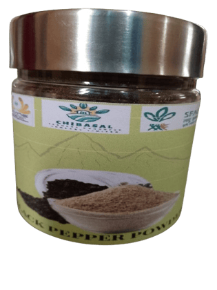 Black Pepper Powder (From North East, India)