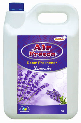 Air Fresco - Lavender-5 Litre | Room Freshener & Ambience Freshener | Long Lasting Fragrance |Instant Odor Elimination | Easy to use Spray of Diffuse| Enhances Mood and Well-Being| Alcohol Free| Water based| No harsh chemicals| | Safe to use anywhere|