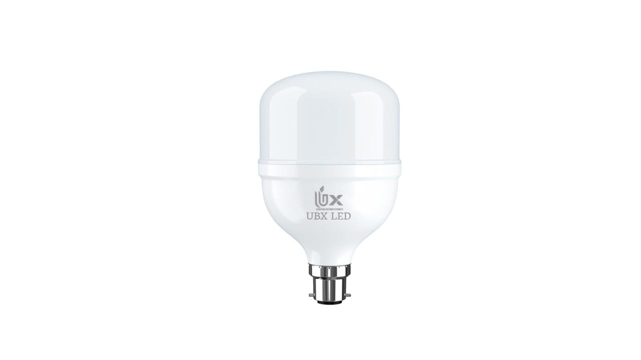 UBX 50 Watt B22D LED Bulb, High Wattage Jumbo Led Bulb 50W Cool Day Light (White, Pack of 1)