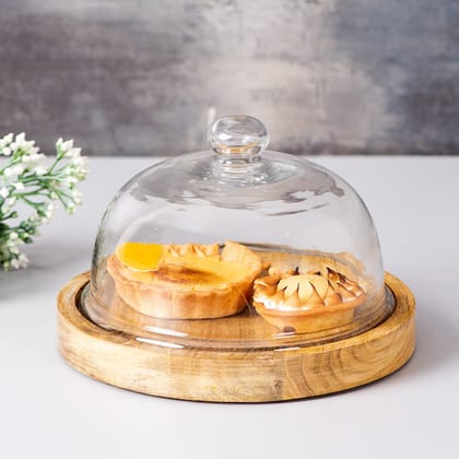 Victoria Bakery Cake Stand with Glass Dome