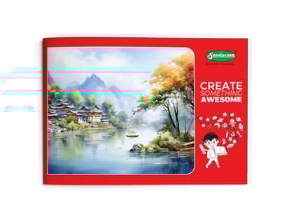 Drawing Book - 3A (Red) - 36 Pages PACK OF 12