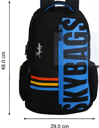 Medium 27 L Backpack Graf  (Black)