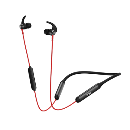 boAt Rockerz 330 Pro | Wireless Bluetooth Neckband with 10mm Dynamic Drivers, Up to 60 Hours of Playback, ENx Technology red