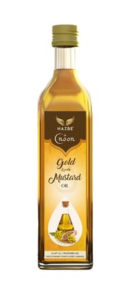 HAZBE Noon Premium Yellow Mustard Oil - 1L