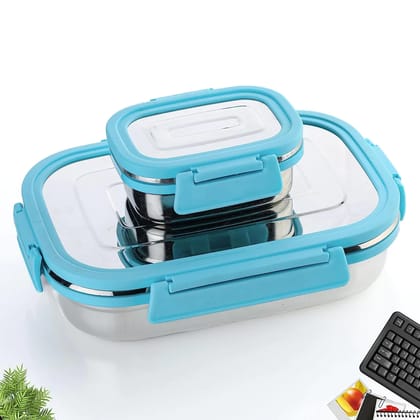 Fusion Stainless Steel Insulated Lunch Box - 900 ML