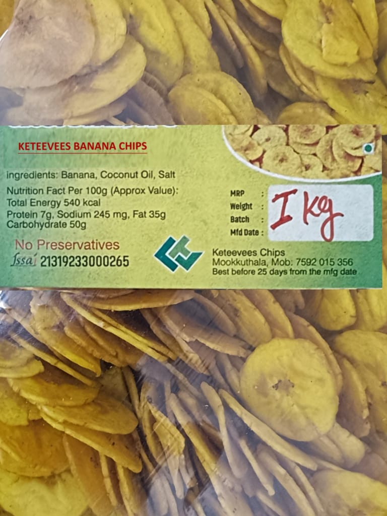 Keteevees Banana Chips