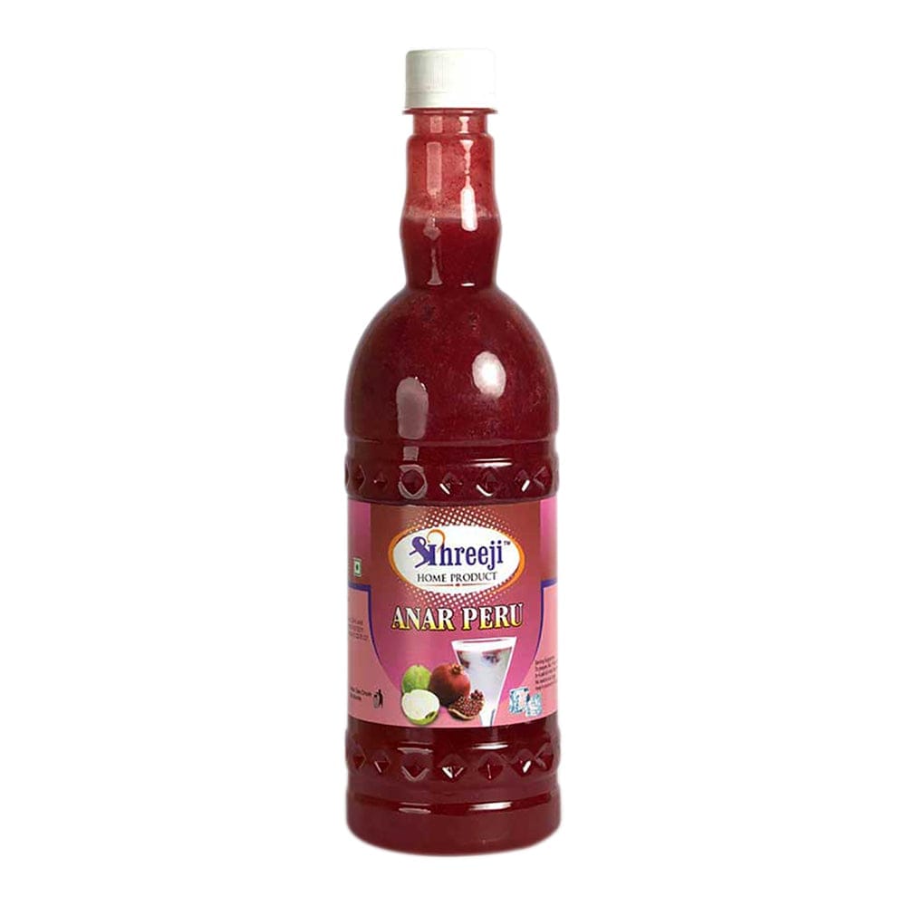 Shreeji Anar Peru Syrup Mix With Water For Making Juice 750 ml