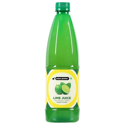 Urban Platter Lime Juice Concentrate, 700ml [Equivalent of 70 Green Limes!]