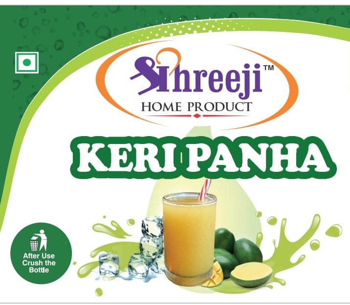 Shreeji Keri panha syrup Mix with Water for Making Juice 750 ml