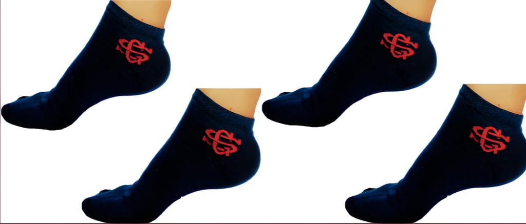 ShriGeeta Enterprises Unisex Ankle Socks (Combo & Pack of 4) Free Size