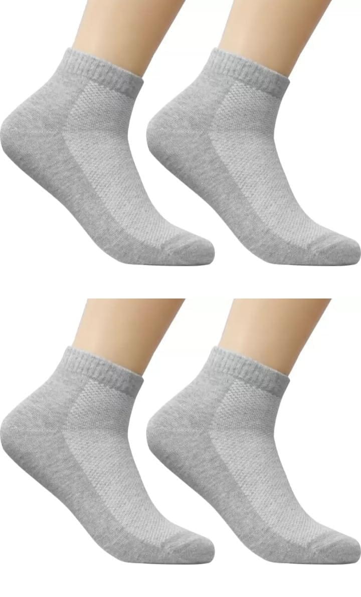 Stride in Style: Pure Comfort in Every Step: Cotton Ankle Socks Collection on Amazon(Combo & Pack of 4) Free Size