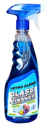 Vetro Clenz 250 ml - Glass cleaner  | Suitable for All types of  Glass and mirror Surfaces | Kills 99.9% Germs| Alcohol Free| Water based| No harsh chemicals