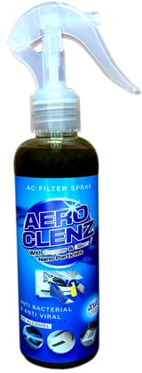 Aero Clenz 200ml - AirConditioner Filter Coating Spray  | Split AC, Domestic Air conditioner, HVAC, automobile AC | Anti microbial & Anti viral | Makes the room or space free from viruses