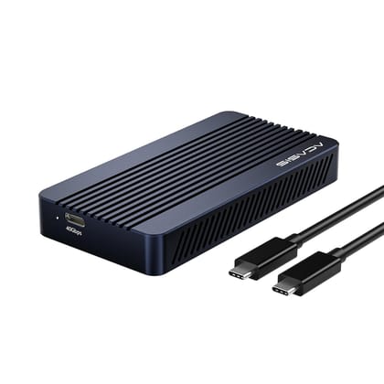 ACASIS 40Gbps M.2 NVMe SSD Enclosure Compatible with Thunderbolt 3/4, USB 4.0/3.2/3.1/3.0/2.0, Upgrade Your MacBook SSD Storage With ACASIS 40Gbps Thunderbolt SSD Enclosure,TBU405
