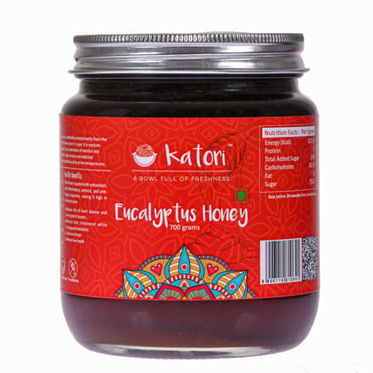Katori Eucalyptus Honey Glass Bottle (700ml)