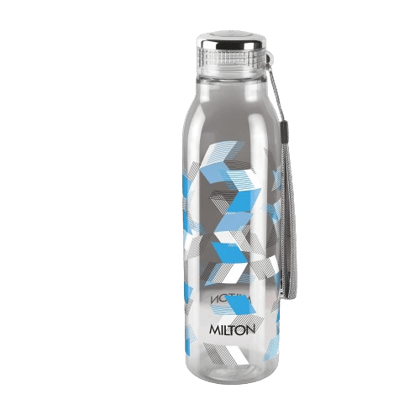 1000 Pet Water Bottle, Set of 4, 1 Litre Each, Assorted | BPA Free |