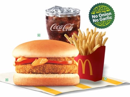 EVM McAloo Tikki Burger®  No Onion No Garlic