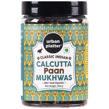 Urban Platter Calcutta Mukhwas, 300g [Mouth Freshener, After Meal Digestive, Without Supari/Areca Nut]
