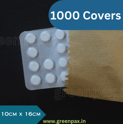 Medical Paper Covers 1000 (0.23 p/cover) 14x22cm