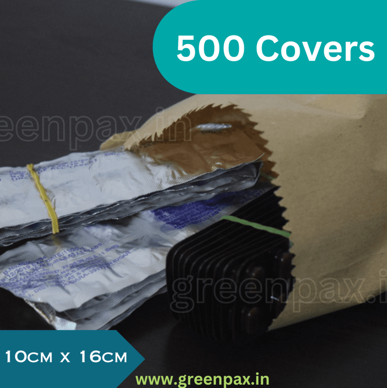 Medical Paper Covers 500(0.14 p/cover) 10x16cm