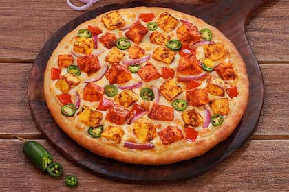Paneer Overload Pizza [BIG 10"] __ Pan Tossed