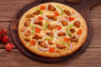 Butter Chicken Pizza [BIG 10"] __ Pan Tossed