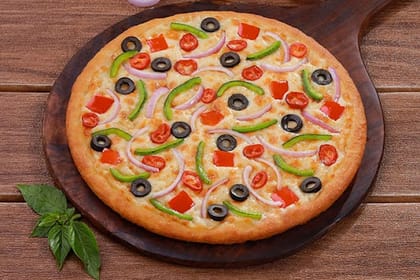 Veggie Paradise Pizza [Regular 7"] __ Pan Tossed