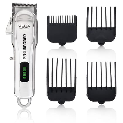 VEGA Professional Pro Barber Hair Clipper, 240 mins Runtime & Japanese Stainless Steel Taper Blades, (VPVHC-09)