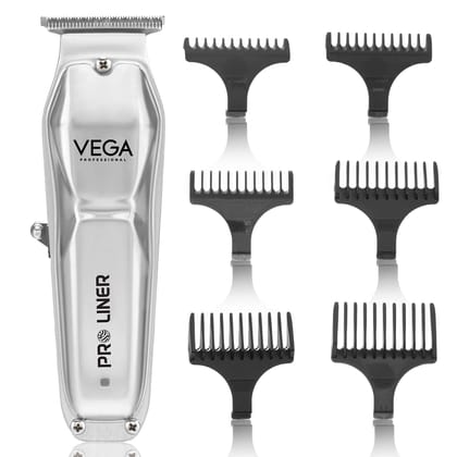VEGA Professional Pro Liner Hair Trimmer with 240 mins Runtime, (VPPHT-03), Silver