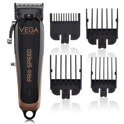 VEGA Professional Pro Speed Hair Clipper with 300 mins Runtime & Japanese Stainless Steel Taper Blades, (VPPHC-07)