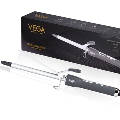 VEGA Professional Pro Cera Curls 16mm Barrel Hair Curler, (VPMCT-01)