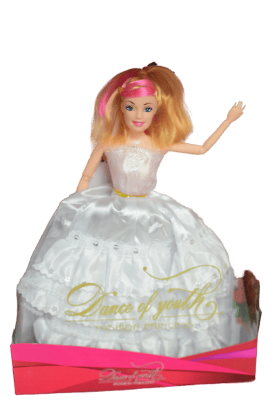 12 Inch Dance of Youth Princess Doll with Colored Hair and Necklace - Toys and Games | Buy online on ZillyBuy