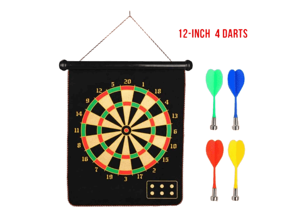 Small 12inch Dart Game With 4 Darts - Toys and Games | Buy online on ZillyBuy