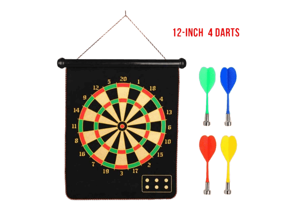 Small 12inch Dart Game With 4 Darts