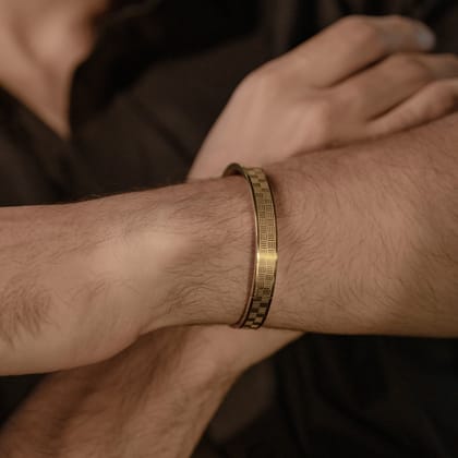 Jax Men's Bracelet 18K Gold Plated